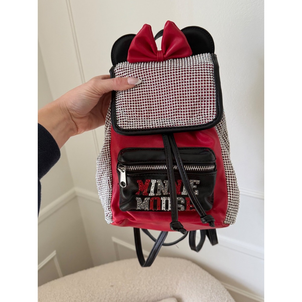 Disney Minnie‎ Mouse Bling Rhinestone Mini Backpack